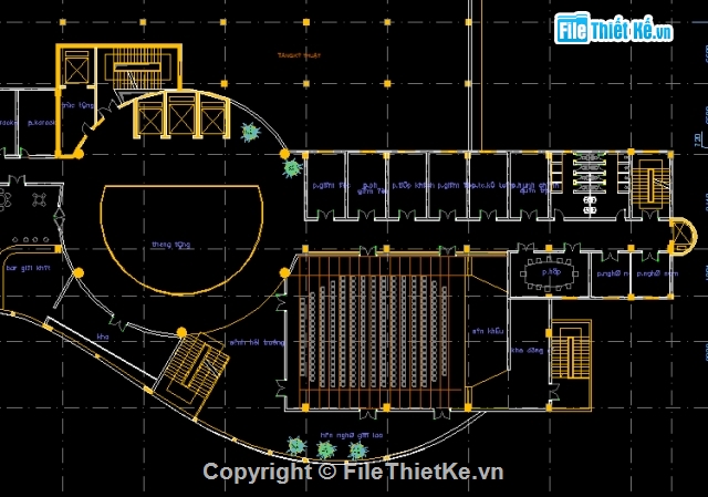 đồ án tốt nghiệp,khách sạn hoàng tân,bản vẽ khách sạn